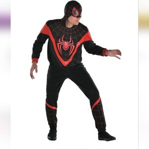 Black and Red Spider Costume for Men